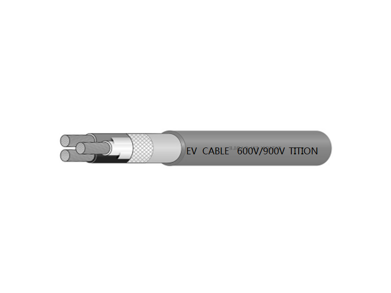 Multi-core high voltage shielded  cable  for new energy electric vehicle