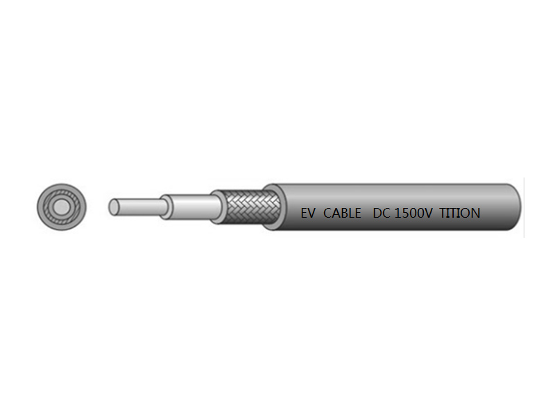 High voltage shielded cable  for new energy electric vehicle