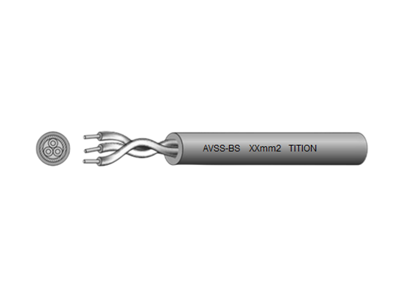 AVSS-BS Multi-core Braid Shielded SignalTransmission Cable for Automobile